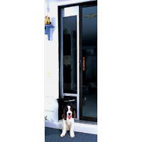 120101 2S WHT - Deluxe Patio Pet Door