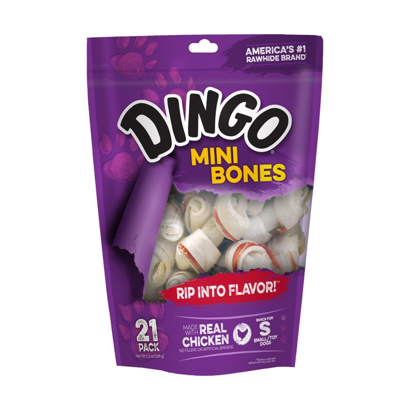 Dingo Bone Value Bag 9 oz Mini-21 pk