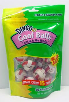 Dingo Small Goof Balls Value Bag 15 pk
