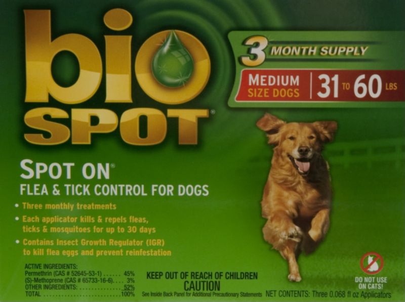 Farnam Bio-Spot 3 Month-Dog Medium 31-60lbs