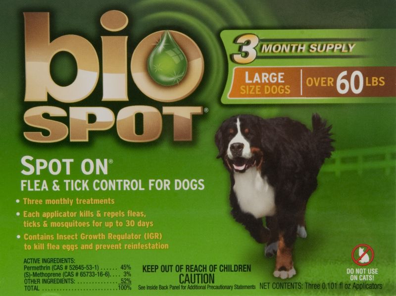 Farnam Bio-Spot 3 Month-Dog Large Over 60 Lbs