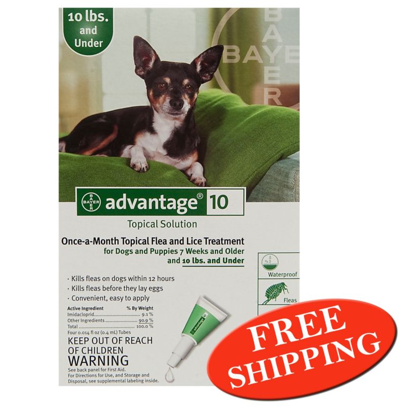 Advantage for Dogs 4 Month Supply