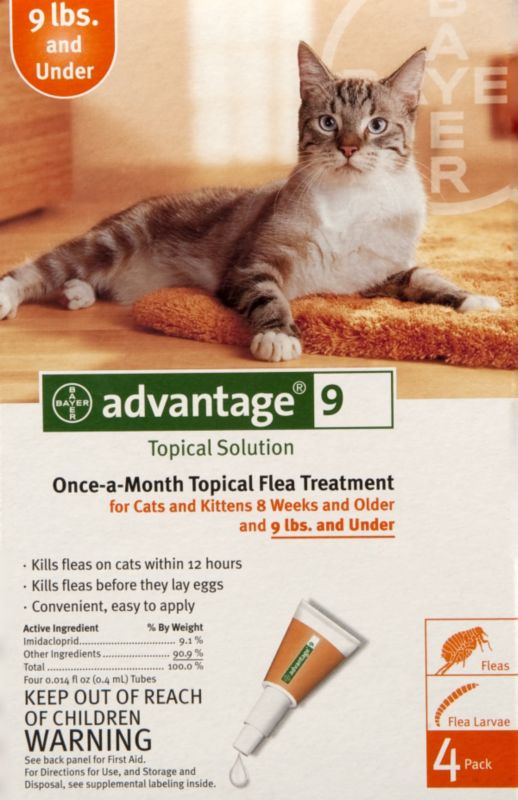 Advantage For Cats 4 Month Supply