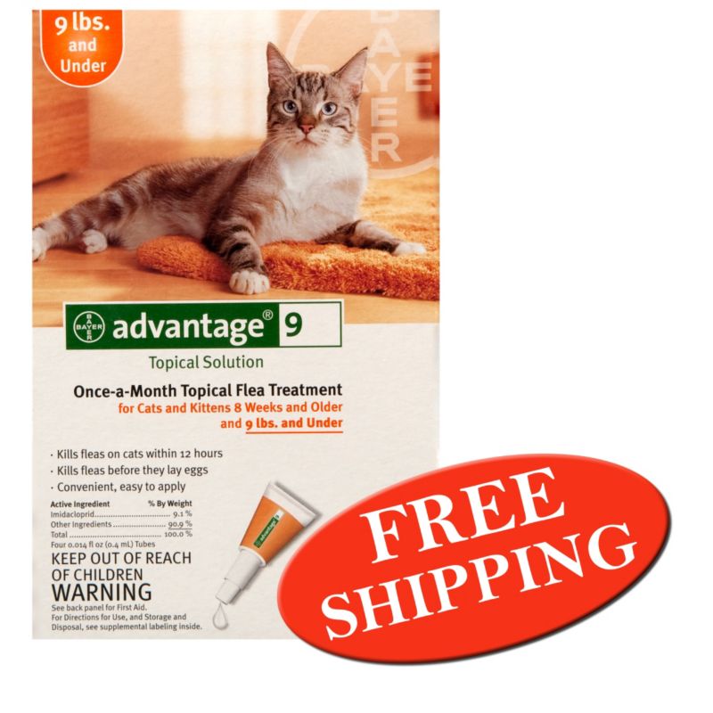 150983 2S - Advantage For Cats 4 Month Supply