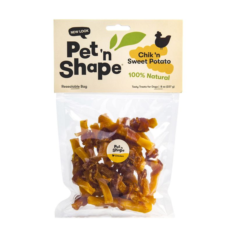 Pet n Shape Chik n Sweet Potato Dog Treat 8 oz