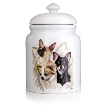 Ceramic Treat Jar 10 Inch Chihuahua