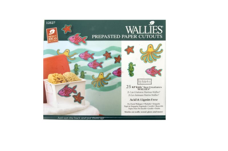 181137 - Wallies Wallpaper Cutouts Kp Kids Sea Creatures