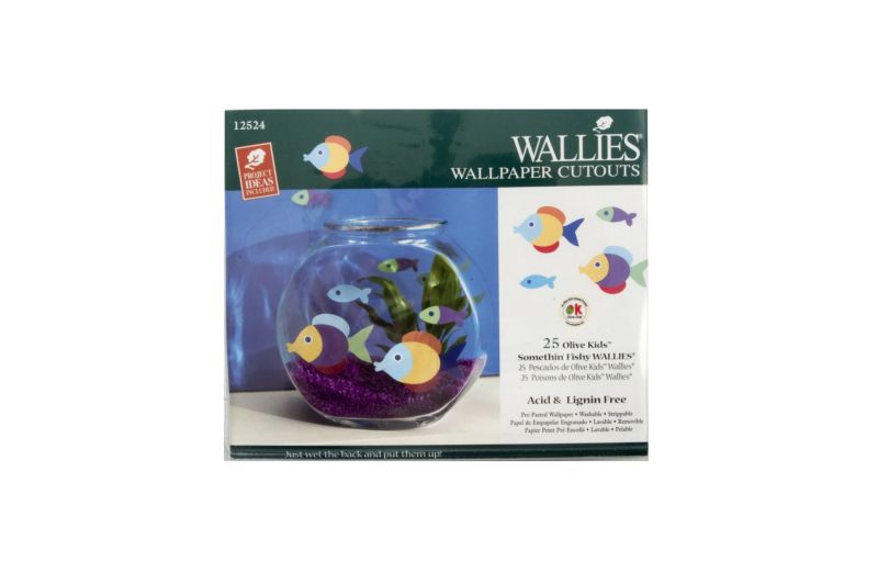 181138 - Wallies Wallpaper Cutouts Something Fishy