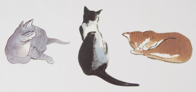 Wallies Wallpaper Cutouts Cats