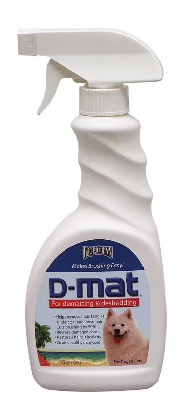 Tropiclean D-Mat Spray for Dogs