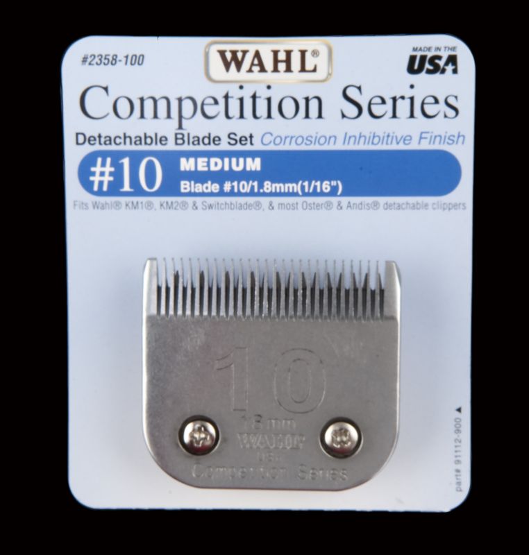 Wahl Competition Pet Clipper Blades 10 Pets