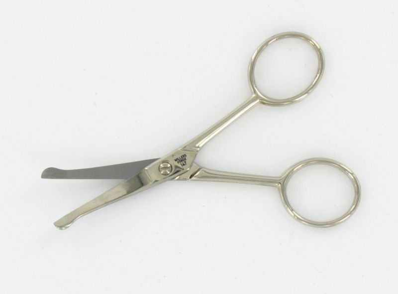 Dubl Duck Curved Nose/Ear Shears 4 inch