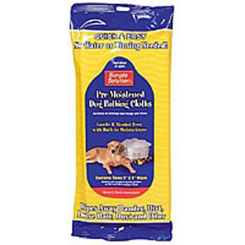 Simple Solution Bathing Wipes for Dogs