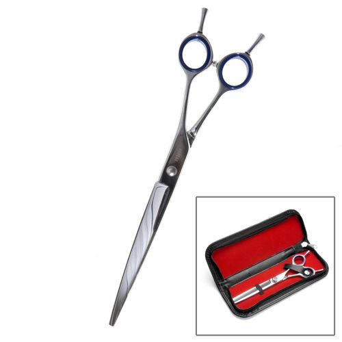 Duraedge 8 Inch Curved Shear W/Finger Ring