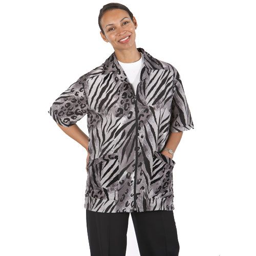 Shear Appeal Grooming Jacket Gray Cat