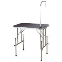 General Cage Adjustable Height Grooming Table