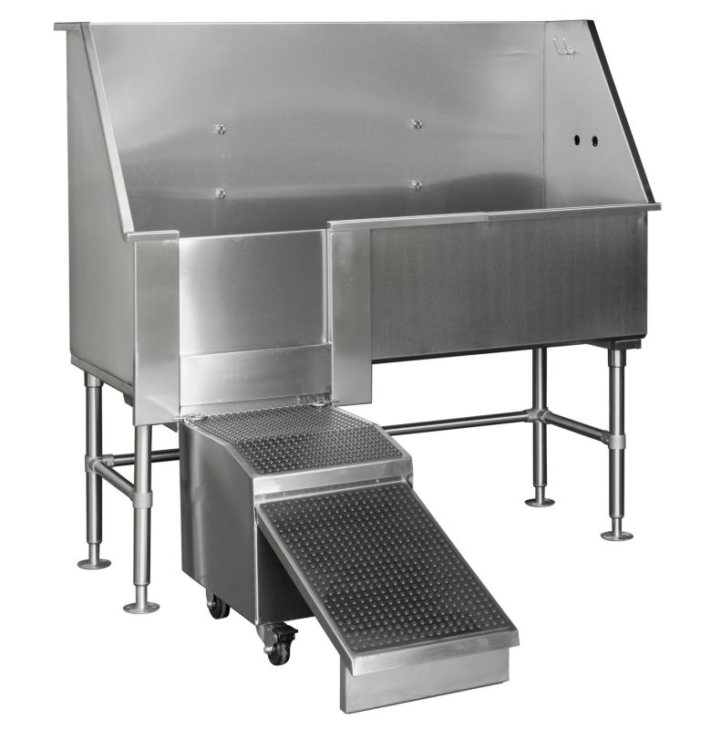 Aqua Quest Stainless Steel Tub 48 Inch Left Side