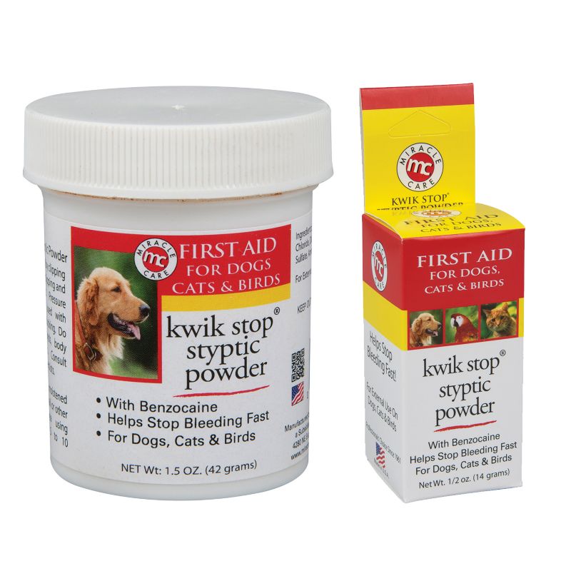 Kwik Stop Styptic Powder for Pets 6 OZ