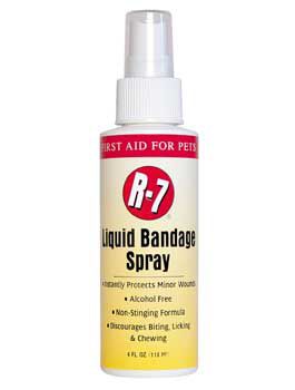 R-7 First Aid Liquid Bandage for Pets