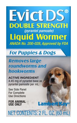 EVICT DS Liquid Wormer for Puppies and Dogs