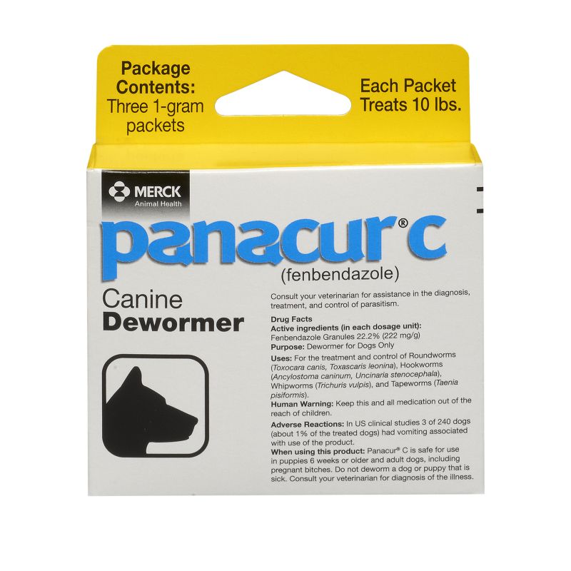 Panacur Canine Dewormer 1 gram