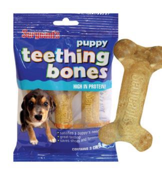 Sergeants Puppy Teething Bones 3 Pack