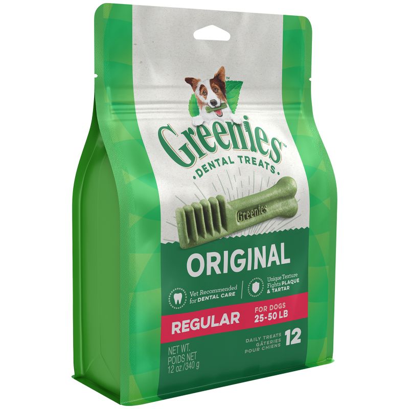 Greenies Dog Dental Chew Treats Regular