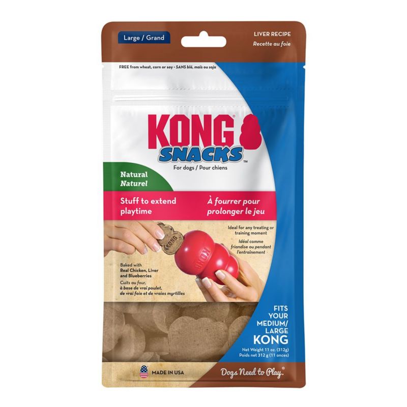 Kong Stuff'N Snacks Dog Treat PEANUT