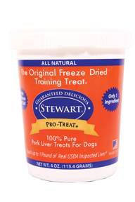 Stewart Freeze Dried Pork Liver Dog Treat