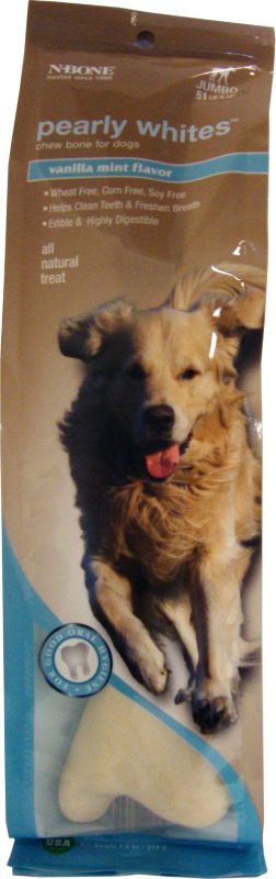 N-Bone Pearly Whites Dog Chew Bone Large