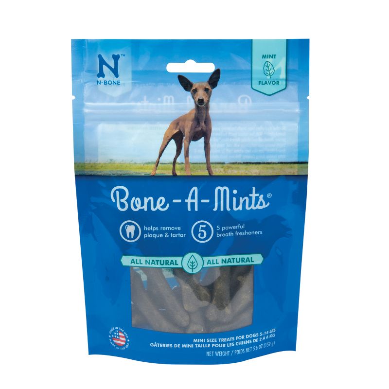 N-Bone Wheat Free Bone-A-Mints Dog Chews LG