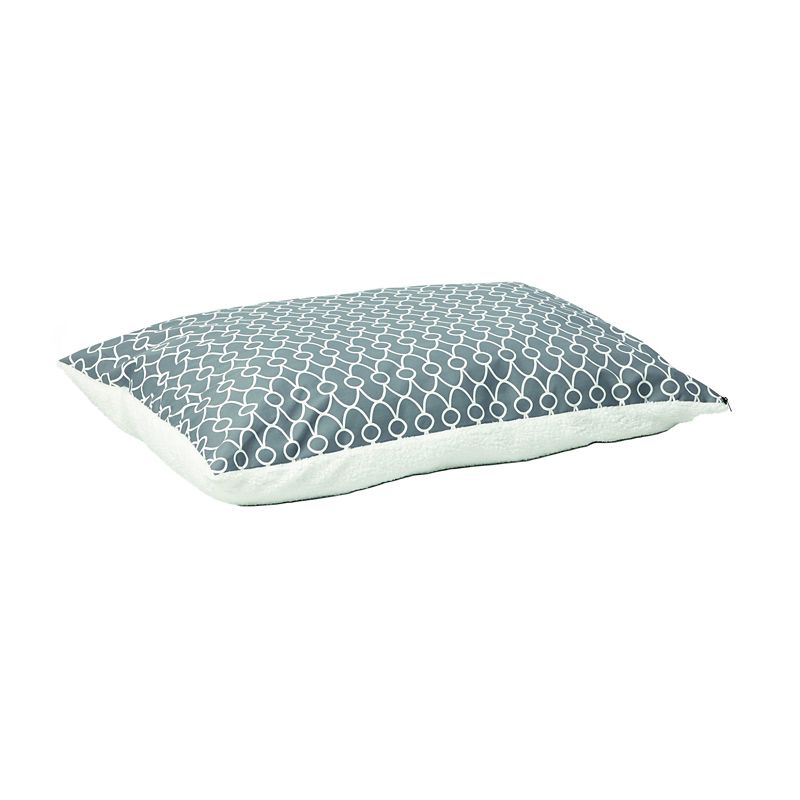 Quiet Time Teflon Gray Pillow Dog Bed 36x27