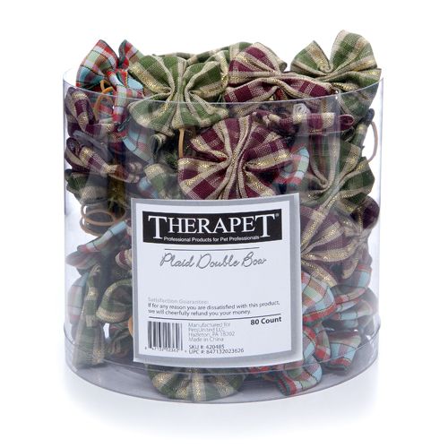 Plaid Double Bows 80 Count
