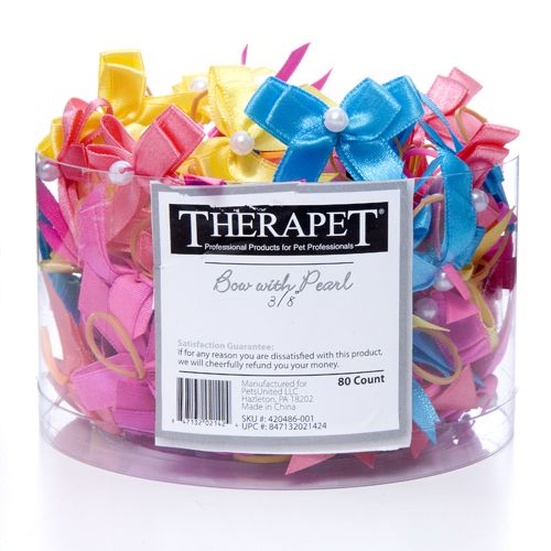Bows With Pearls 80 Count
