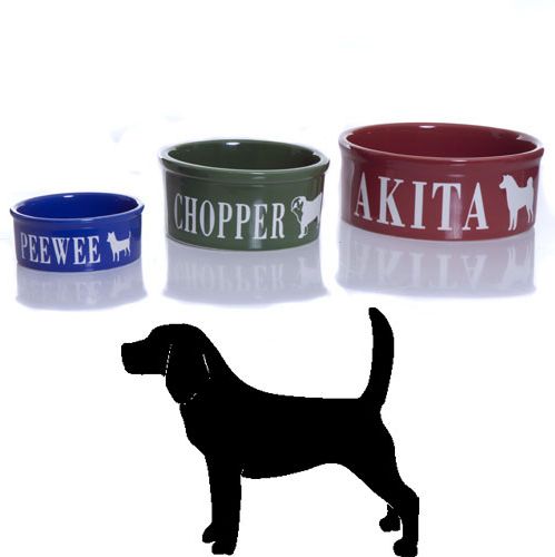 Personalized Dish 9 Inch Rottweiler Burgundy