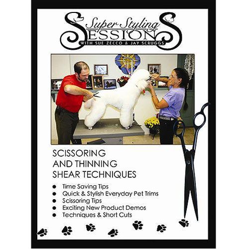 Super Styling Sessions DVD Video Scissor/Thin