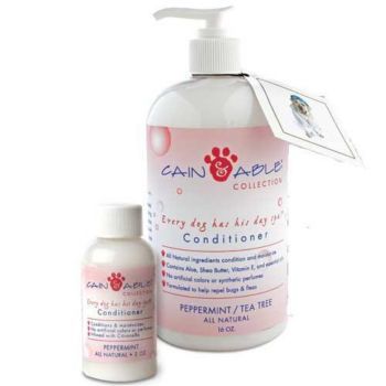 Cain & Able Peppermint Dog Conditioner 16 oz