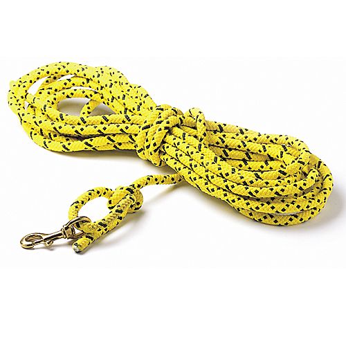 Mendota Super Dog Check Cord 30ft x 7/16in Yellow