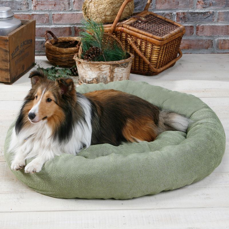 Paw Appeal Chenille Round Dog Bed