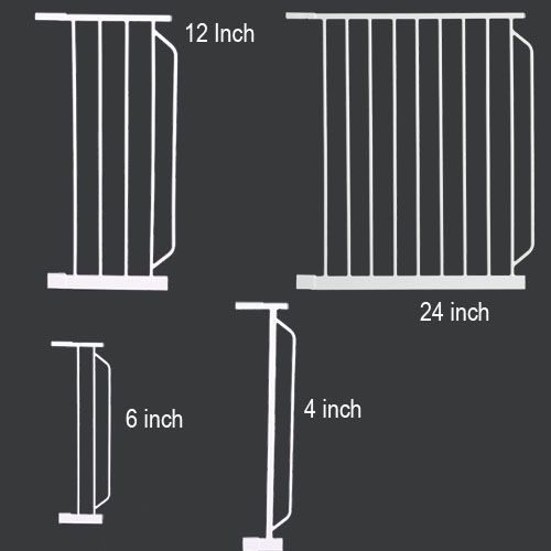 Extra Wide Gate Extension 6Inch