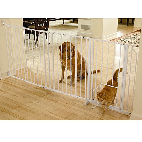 Extra Tall Maxi Gate w/ Pet Door