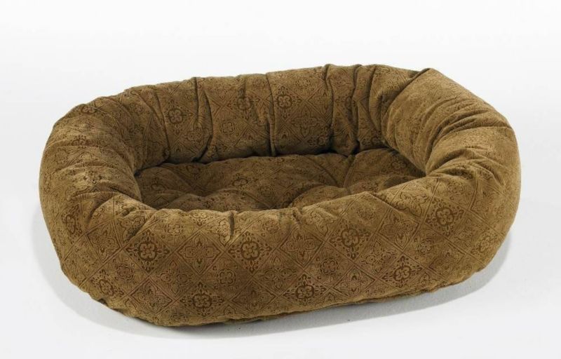 Bowsers Salsa Style Donut Dog Bed XS Pecan