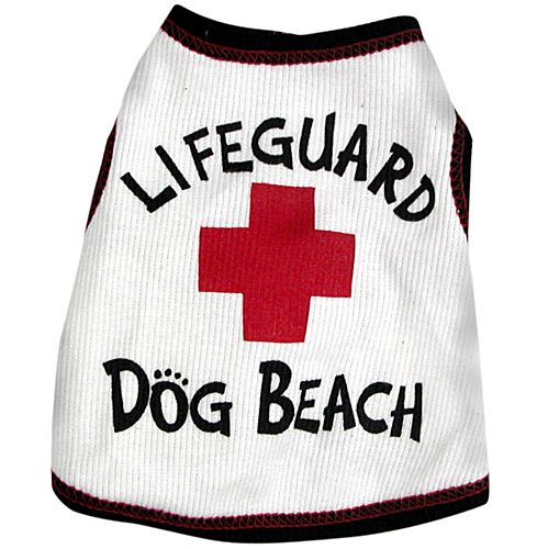 Lifeguard Dog Tank Top Small