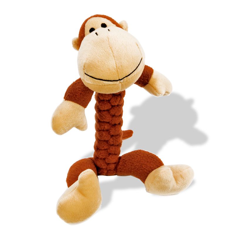 Kong Safari Braidz Dog Toy Large Monkey