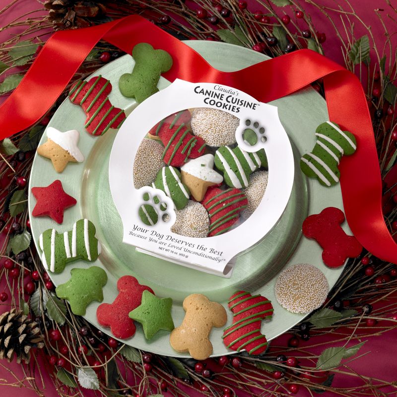 Snow Bells And Bones Dog Treats