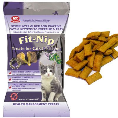 Mark & Chappell Fit Nip Cat Treats 1.75oz-2 Pack