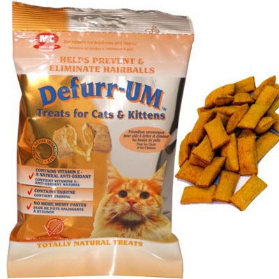 492660 - Mark & Chappell Defurr-Um Cat Treats 1.7oz-2 Pack
