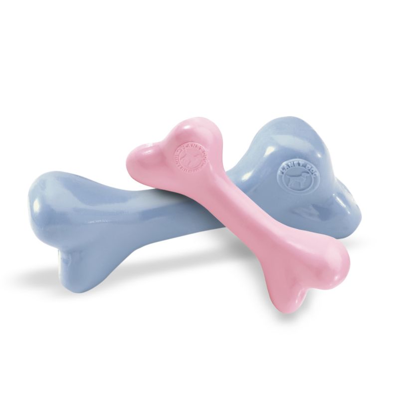 Pup Orbee-Tuff Dog Bone Toy Lil Pup Blue