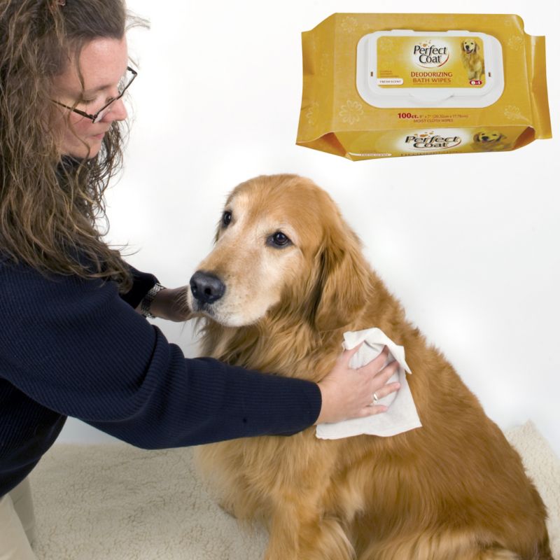 Perfect Coat Deodorizing Pet Bath Wipes