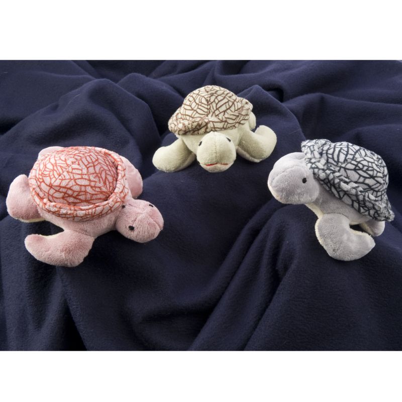 Turtle-Rageous Dog Toy Pokey-Grey